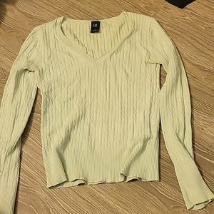 Gap cable knit shirt